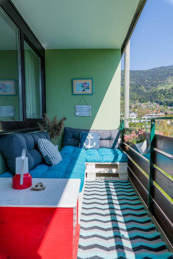 Mooki Beach Apartment Bodensdorf Bagian luar foto